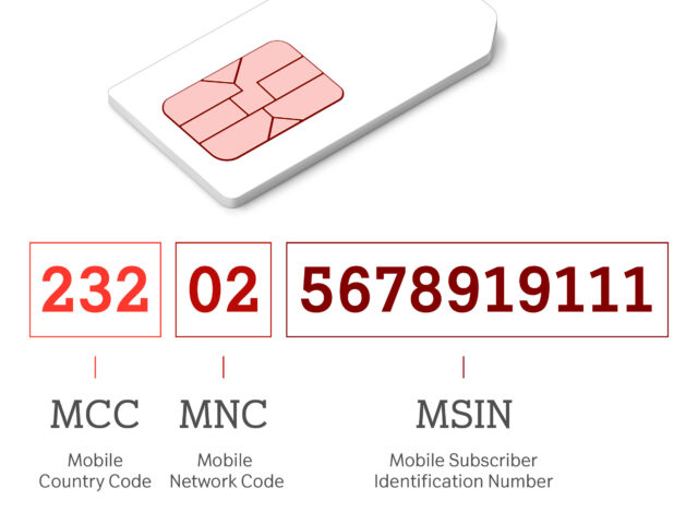 The structure of the IMSI code explained