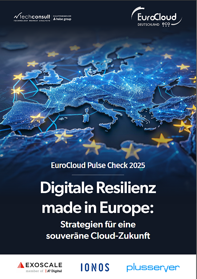 Euro Cloud Pulse Check 2025 Digitale Resilienz made in Europe Strategien für eine souveräne Cloud Zukunft
