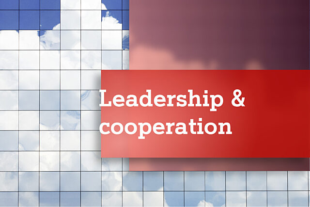 Leadership and cooperation in the digital age