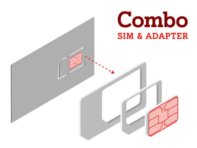 Flexibel bleiben mit Kombi-SIM und Adapter