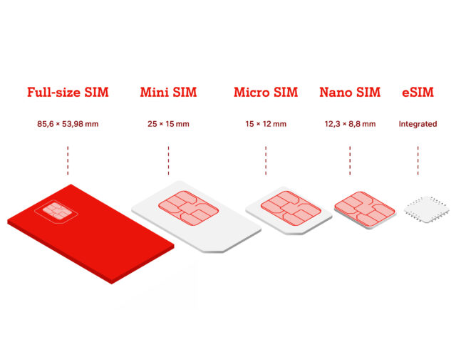 Die Nachfolger der Standard-SIM