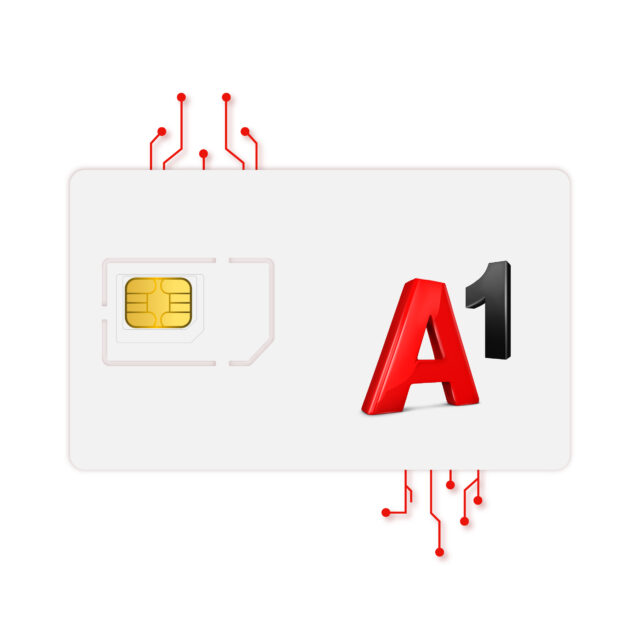 A1 digital data is transmitted