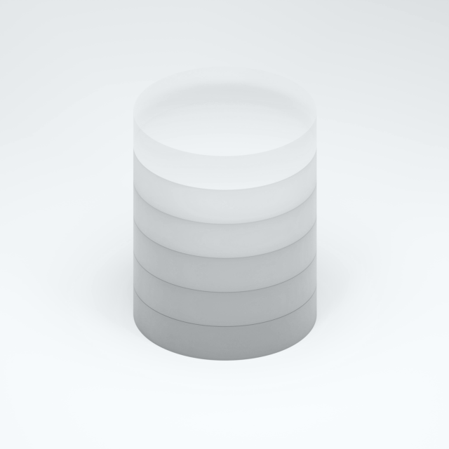 Data stack grey